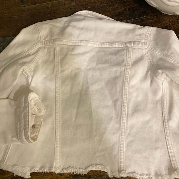 DL 1961 Denim Jacket | Manning- Milk Raw white | DL 1961 - Picture 4 of 12